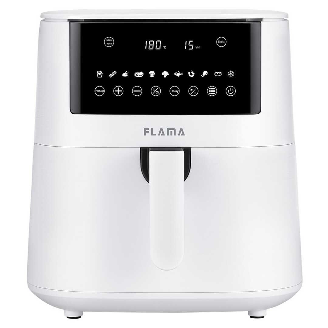FREIDORA AIRE FLAMA 681FL 7L 1650W DIGI BLANCA